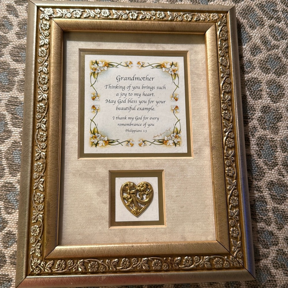 Grandmother plaque